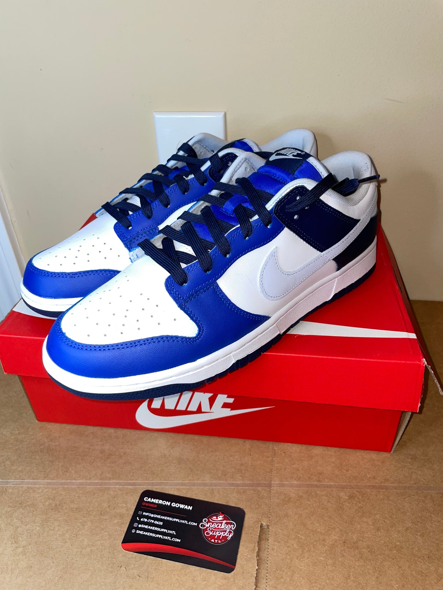 Nike Dunk Low “Game Royal Blue”