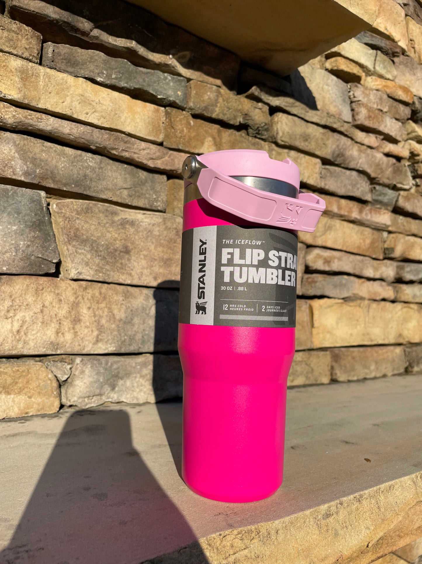 Stanley 30oz Flipstraw Tumbler “Camelia” VIRAL