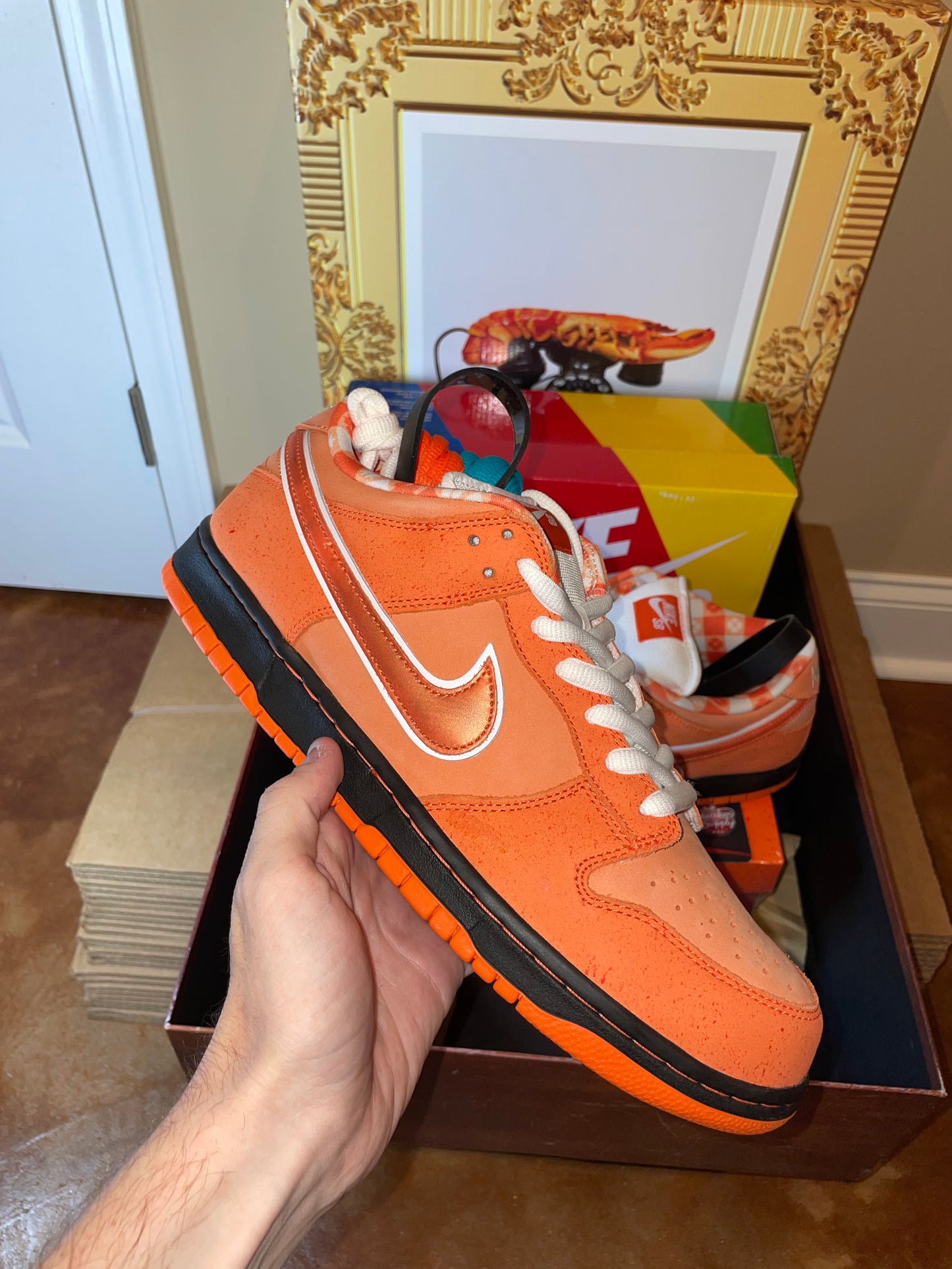 Nike Dunk Low “Orange Lobster” DS SPECIAL BOX